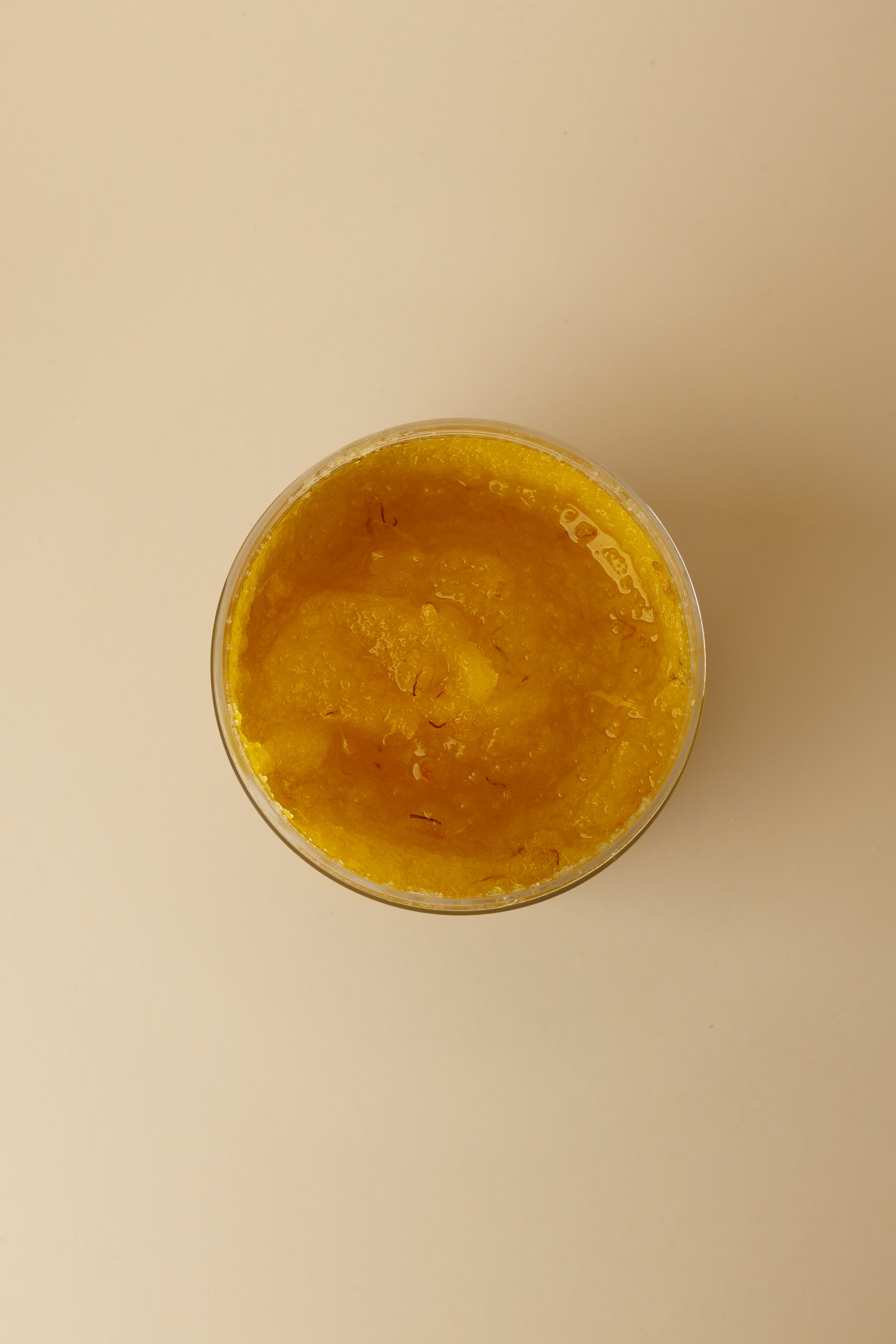 Żółty peeling solno-cukrowy z nagietkiem