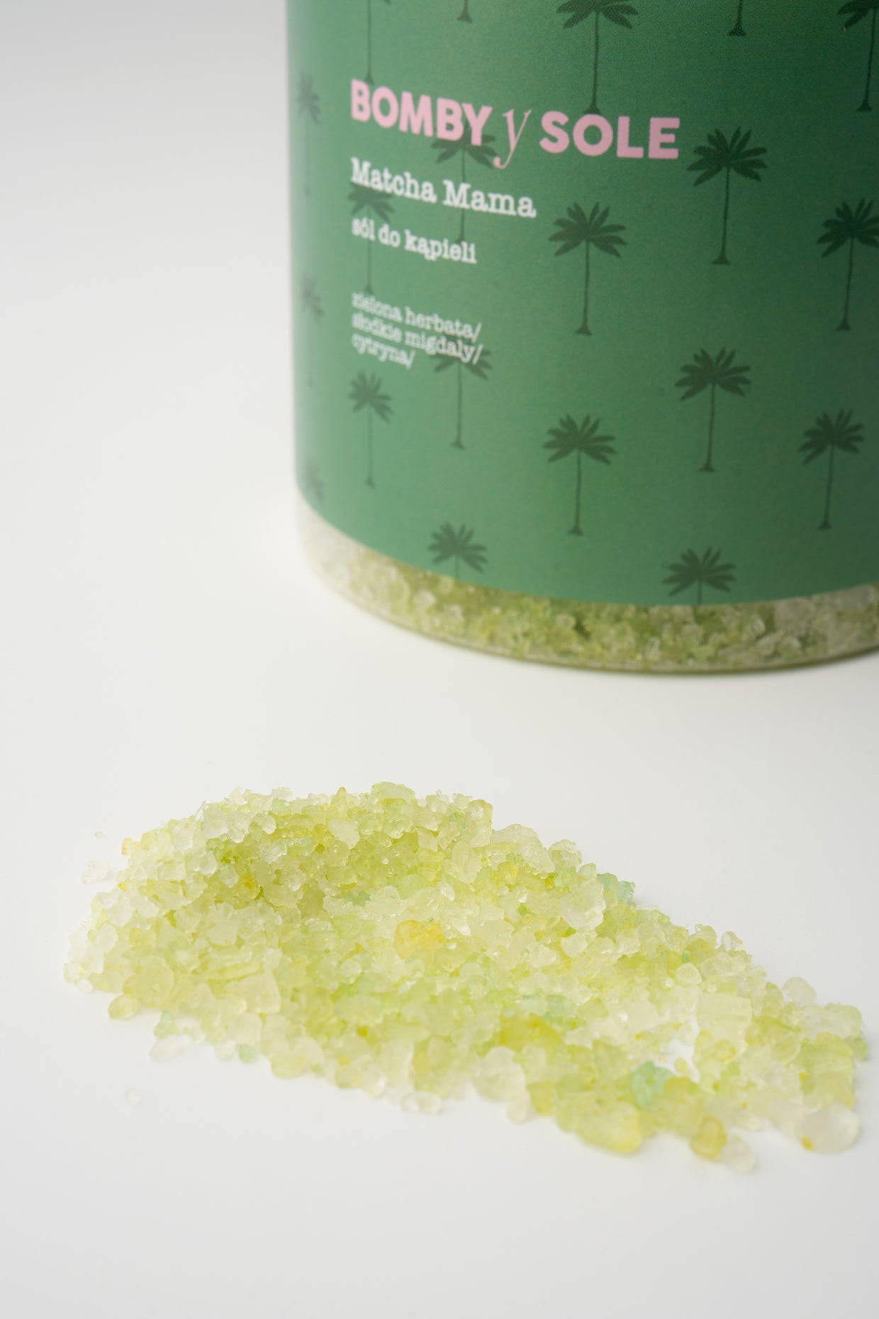 Sól do kąpieli matcha 500ml