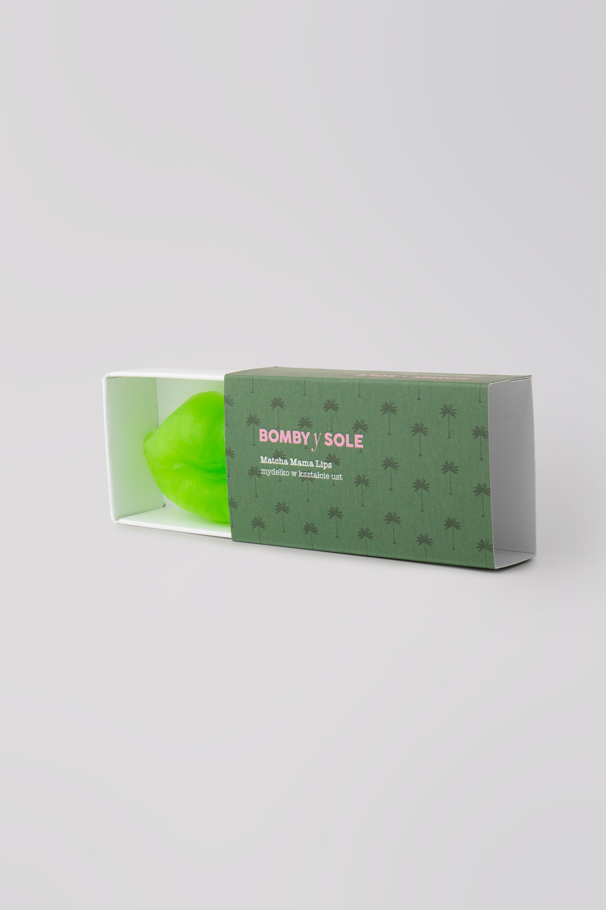 Mydełko matcha usta