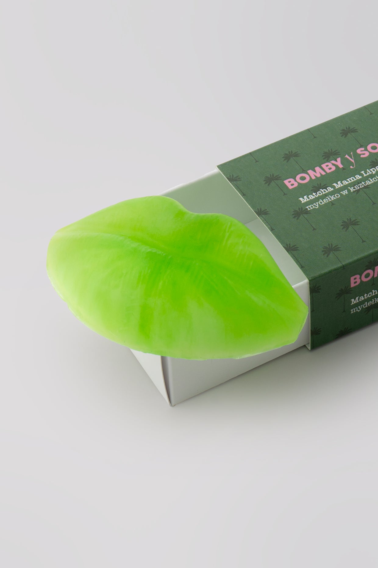 Mydełko matcha usta